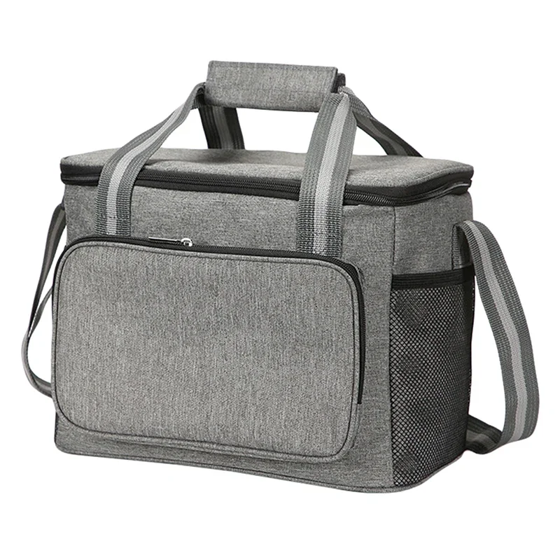 Useful Popular 15L Thermal Bag Lunch Box for Work Picnic Car Bolsa Refrigerator Portable Cooler Food Backpack