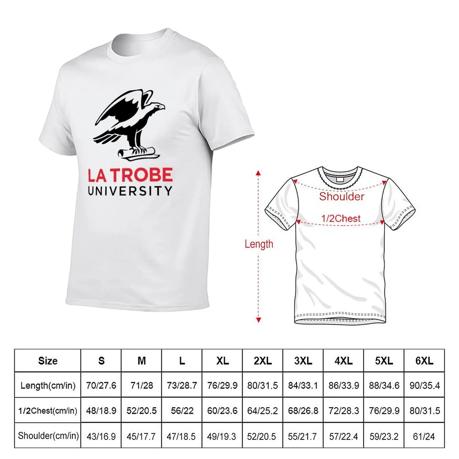 La Trobe University T-Shirt t shirts for man cotton funny cotton t shirt pack cotton t shirts high quality T-Shirt