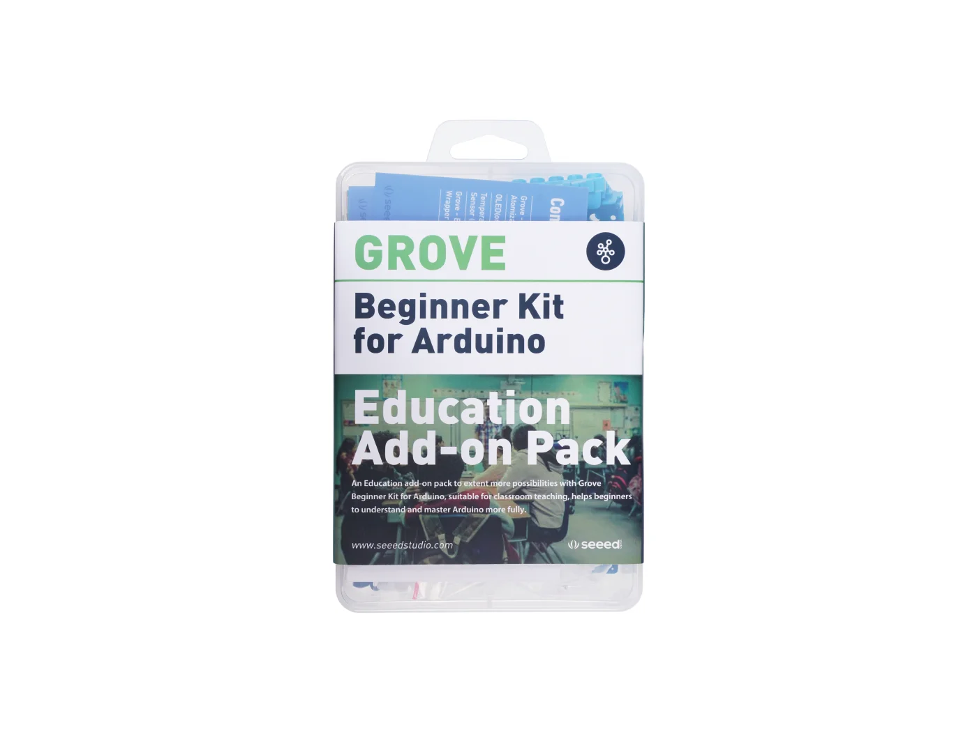 Grove Beginner Starter Kit Arduino Education Add-on Module Pack,Ultrasonic,Infrared,PIR Motion Sensor, water atomization ﻿ ﻿ ﻿ ﻿