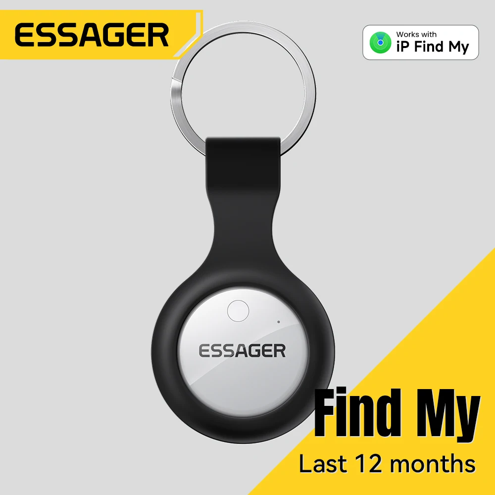 

Essager Finder Security SmartTrack Link SmartTag With Apple Find My Key Bluetooth Tracker For Earbud Luggage Pet Phone Finder