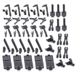 Swat Special Forces Police Military Weapon Accessories Mini Action Figures City Parts Blocks Military Army Blocks Toys for Boys