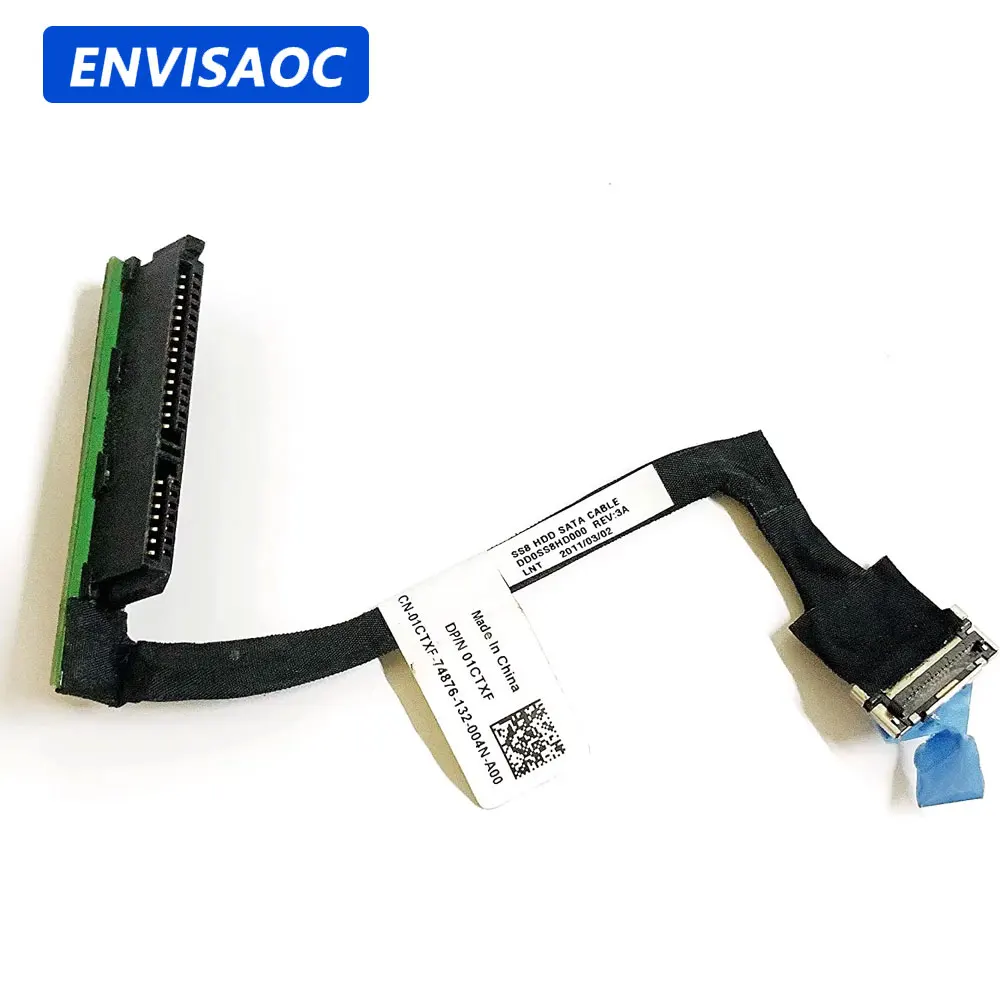 Hdd Kabel Voor Dell Xps 15Z L511Z 15Z-L511Z Laptop Sata Harde Schijf Hdd Ssd Connector Flex Kabel 01Ctxf DD0SS8HD000