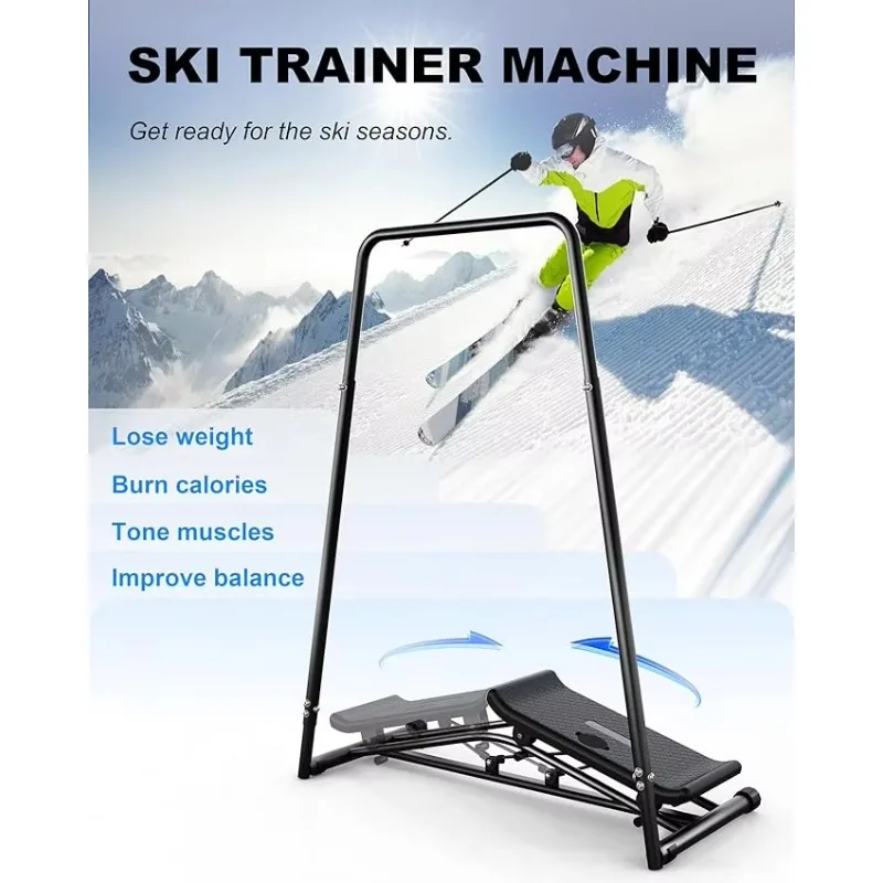 لعبة تزلج صغيرة داخلية لعام 2025 مع حبل مرن للتدريب على المسار المزدوج