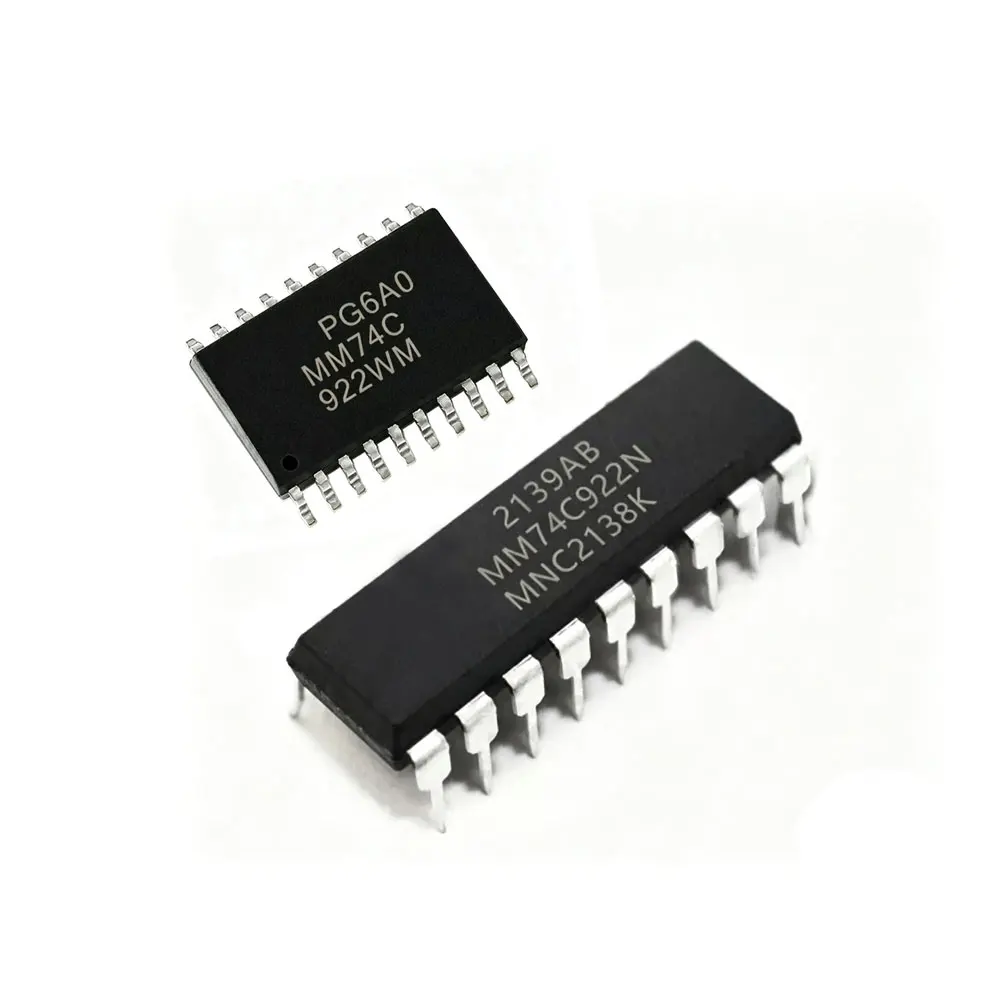 2pcs MM74C922N MM74C923N MM74C923 74C923 MM74C926N DIP18 MM74C922WM MM74C923WM SOP18