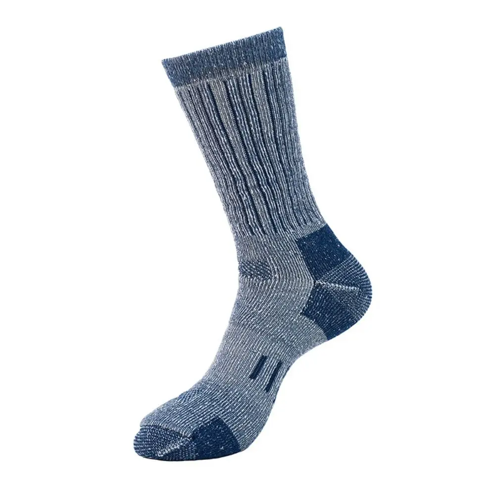 

Fuzzy Merino Wool Socks Mountaineering Breathable Men's Walk Warm Anti-Odor Socks Thickened Winter Warm Socks For Men