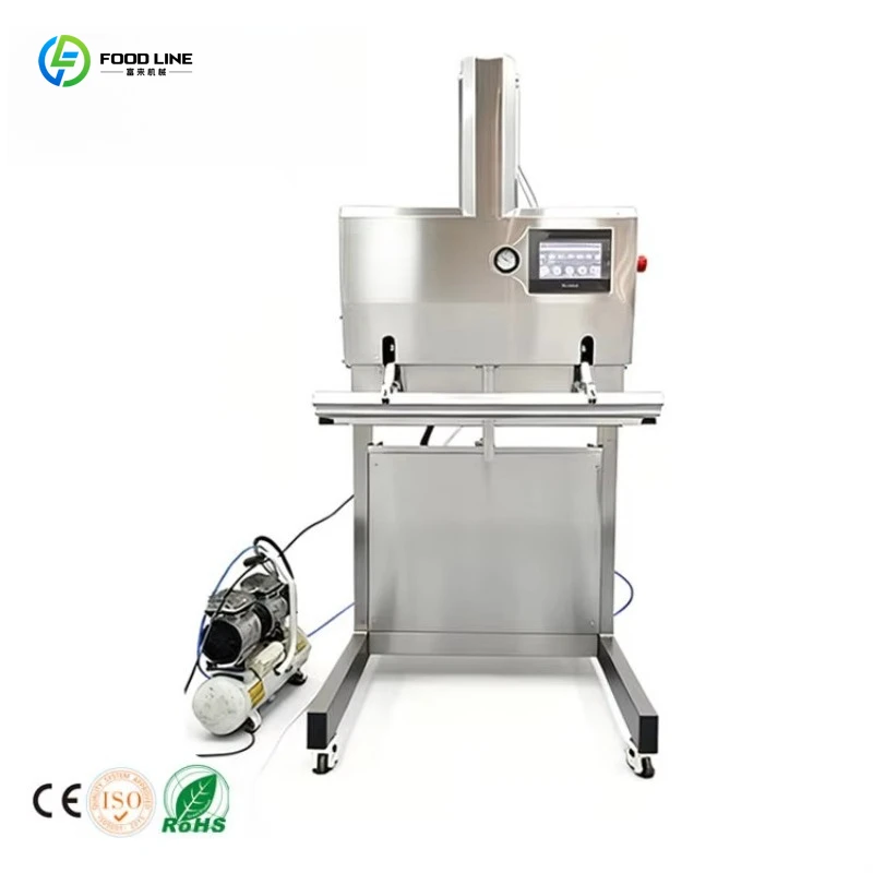 

Customized Industrial External Packaging Sealer High Quality Automatic Vacuum Sealing Machine For Pet Food Particles