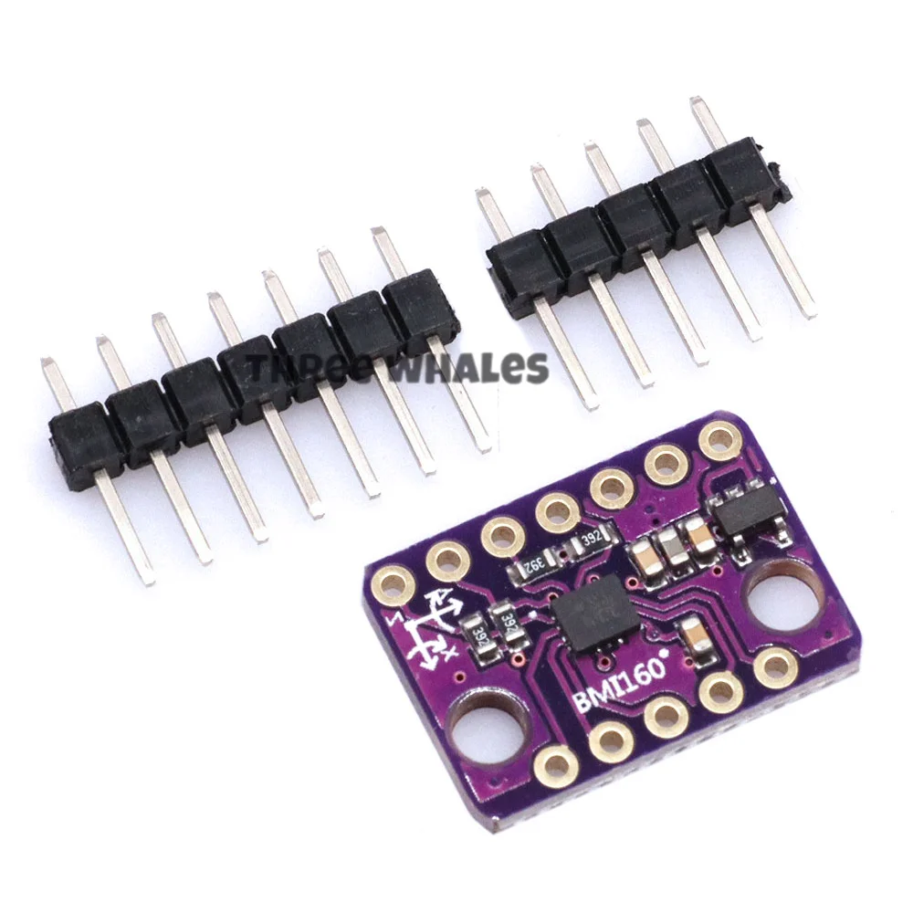 BMI160 6DOF 6-axis Rate Gyro Gravity Accelerometer Sensor Module IIC I2C SPI Communication Protocol 3-5V