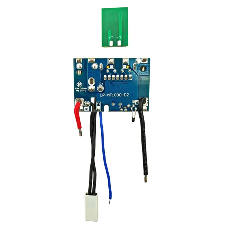 Scatola della custodia della batteria agli ioni di litio scheda di protezione della ricarica PCB per MAKITA 18V BL1830 6.0Ah LED indicatore della