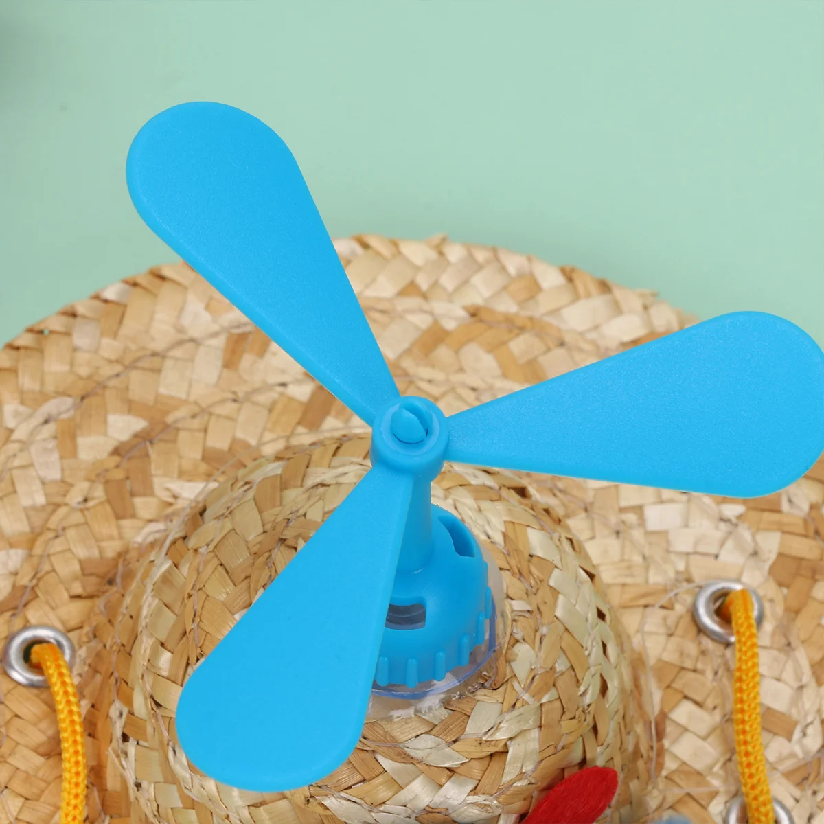 

Pet Straw Hat For Cat Dog Woven Sun Protection Party Photo Props Gift Supplies Breathable Comfortable Daily Wear Airplane Design
