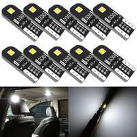 10pcs W5W T10 LED Car Canbus Bulb Car Interior Light For Ford Mondeo MK4 MK1 MK3 Fiesta Focus 2 Explorer C Max F150 Accessories