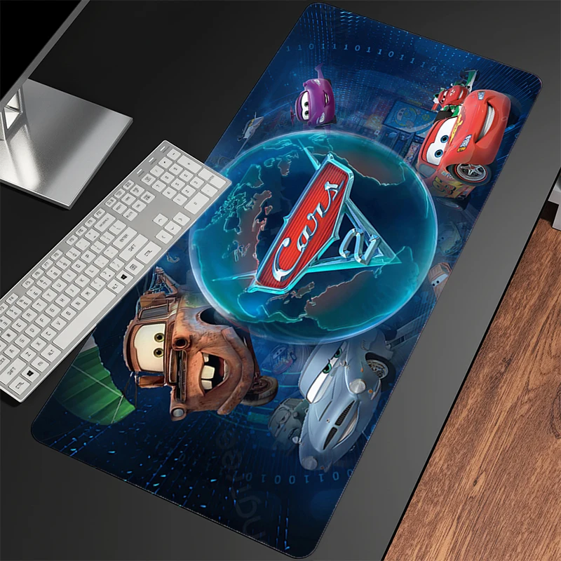 Alfombrilla de ratón Disneys Cars antideslizante eSports Anime Gamer Tablet Varmilo teclado alfombrilla Kawaii portátil accesorios para juegos alfombrilla de ratón