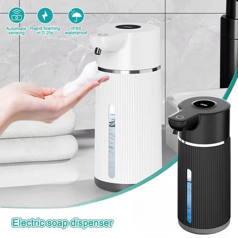 420ML Large Capacity Touchless Tabletop Or Wall Mounted Automatic Smart Sensor Soap Dispenser Electric Handwash Dishwash Machine