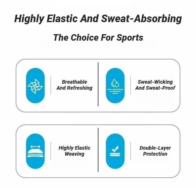 3 Stück schweißabsorbierende Sport-Stirnbänder für Männer und Frauen, feuchtigkeitsableitend, ideal für Tennis, Basketball, Laufen, Fitnessstudio, Outdoor-Aktivitäten und Yoga. – Detail 2