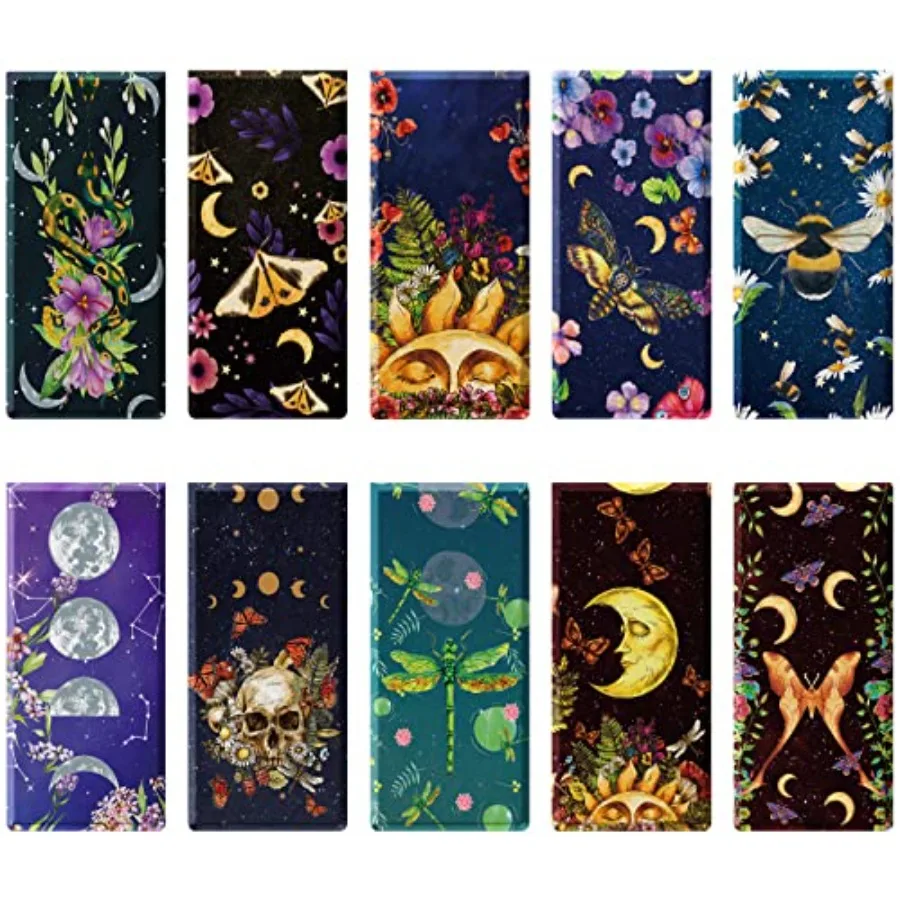 30 Marcadores Magnéticos, Marcadores Magnéticos de Tarot para Amantes de los Libros, Mujeres y Hombres, Regalos para Amantes de la Lectura, Clips Magnéticos para Marcadores
