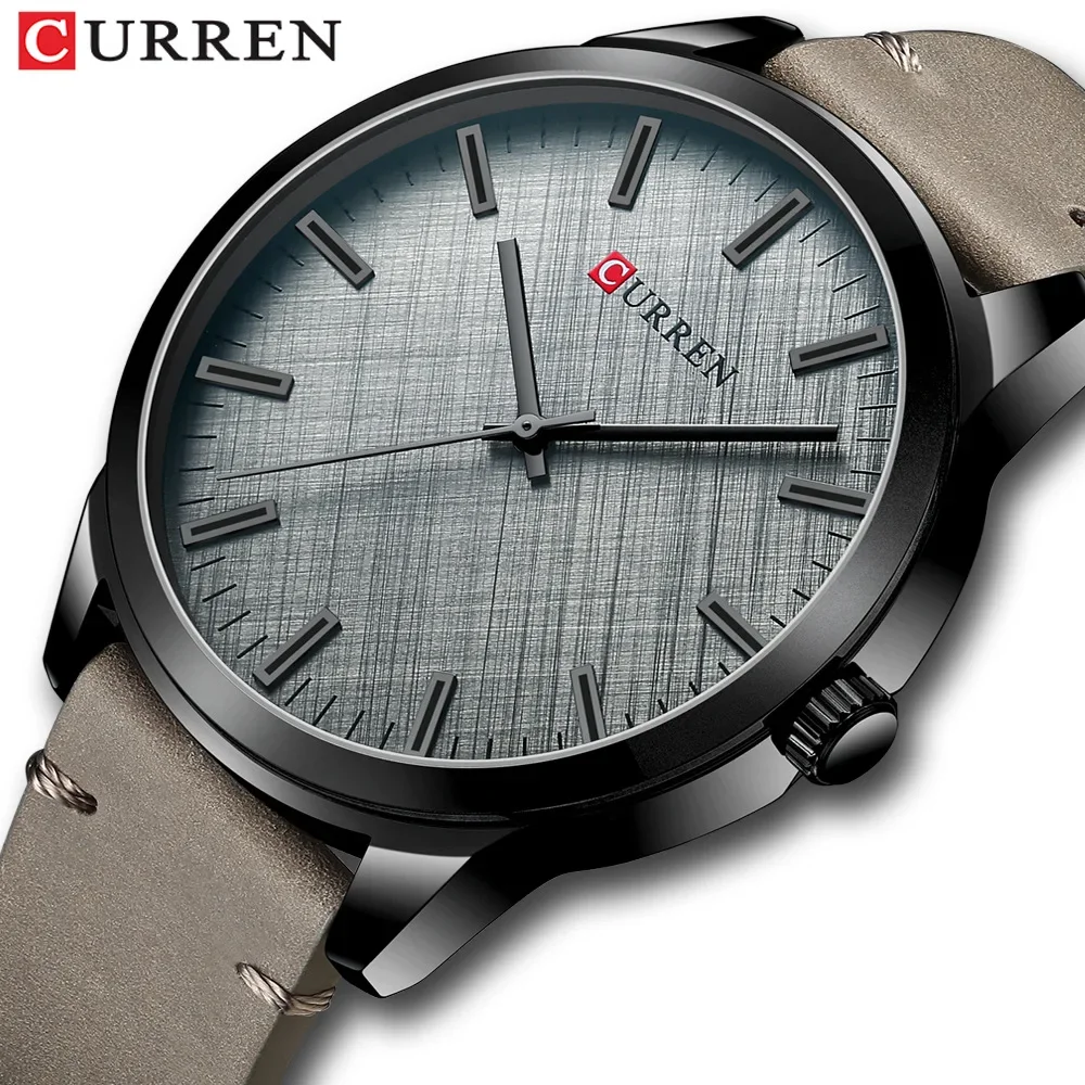 Curren 8386 Men\'s  Waterproof Quartz Watch Business Men\'s Watch Fashion Belt Watch