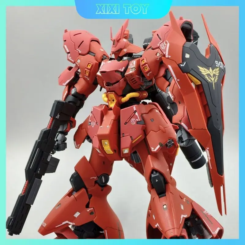 

New SIHAI Model RG 1/144 SAZABI MSN-04 Anime Assembly Model Kit Collection Action Figures Robot Figurine Plastic Model Hobby Toy