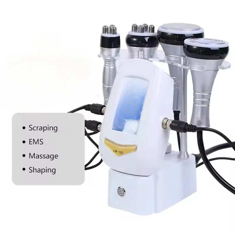 

НОВЫЙ 40K кавитационный аппарат 4-1 ультразвуковое радиочастотное устройство для коррекции фигуры для похудения, многополярное устройство для похудения, подтяжки кожи лица, лифтинговое устройство