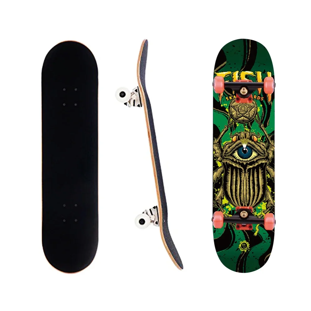 

Best sale 31*8 inch 7 ply canadian maple skateboard for adult strong wood