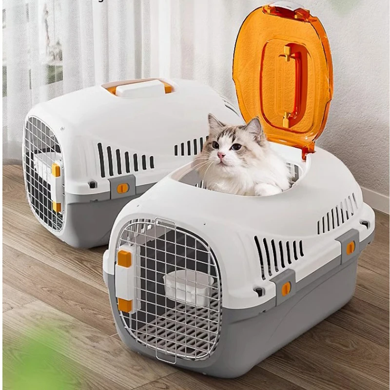 Pet Airline Case Home Portable Cat Bag Small and Medium-Sized Cat Folding Space Pet Cages