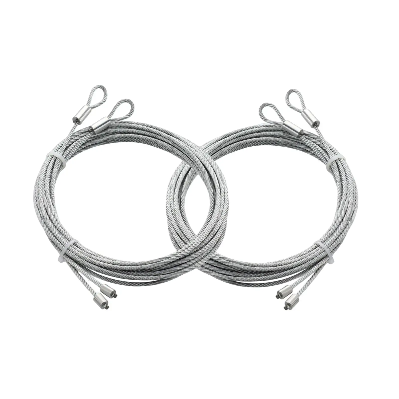 

Garage Door Cables Replacement 1M Long Premium Stainless Steel Sturdy Parts Torsion Spring Compatible Usage