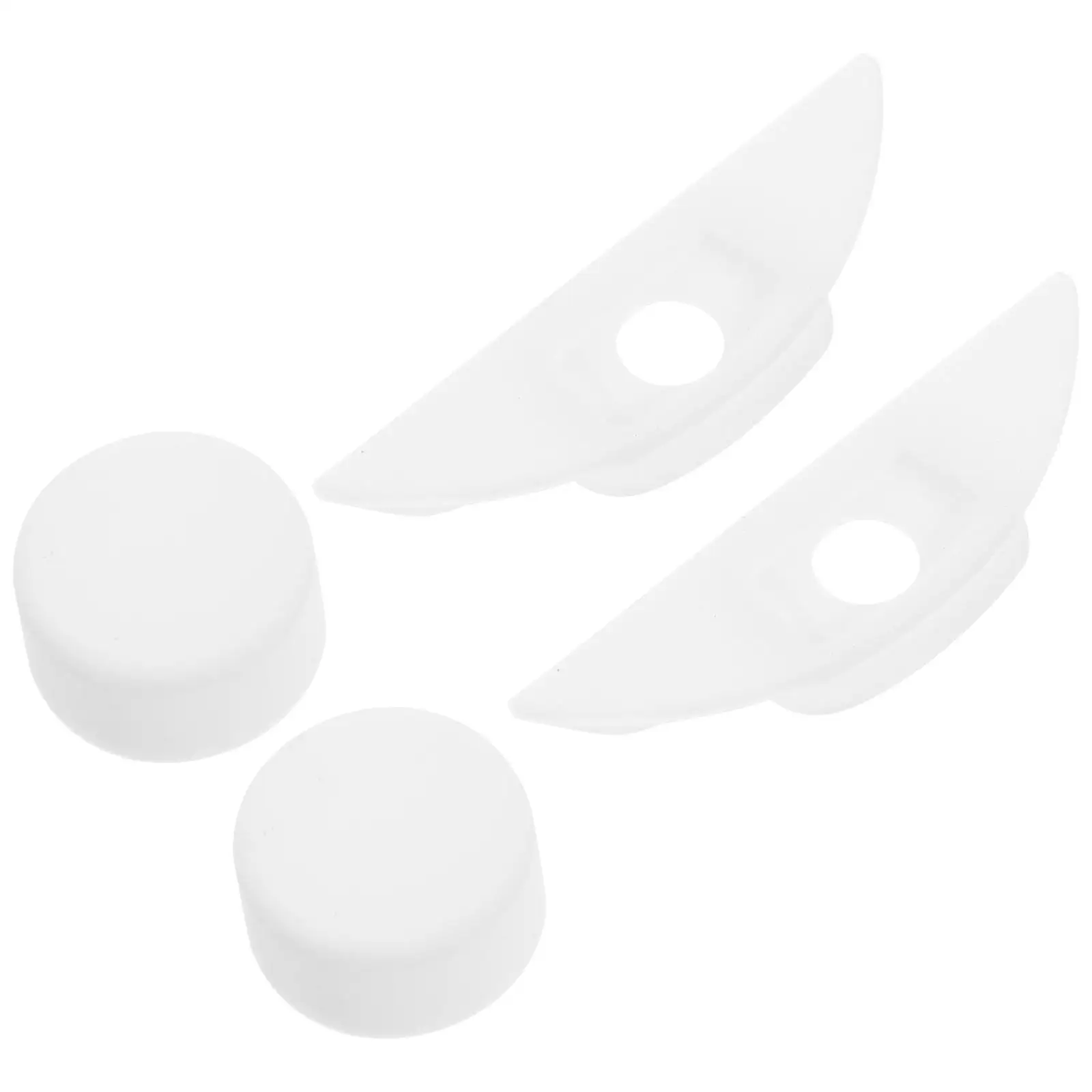 

4 Pieces Tumbler Accessories Dustproof Silicone Straw Stoppers Cup Spill Proof Cap Tumbler Accessories Kitchen Bar Supplies