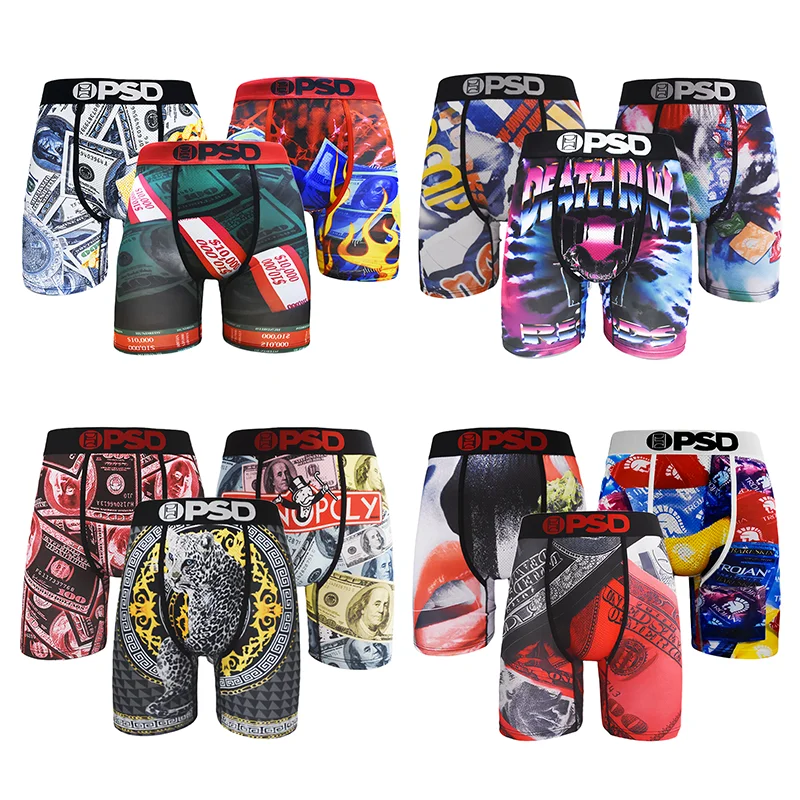 

3pcs Men's Boxer BriefsS-XXL Fashion - Breathable, Active/Daily Wear, Trendy. Elastic Waist, Ideal for Sports & Casual Use