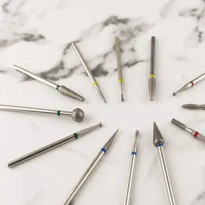 WILSON-مدبب شكل بت الماس ، اكسسوارات الأظافر ، الأدوات ، المسامير ، الملحقات ، Y Herramientas أفضل 8 لقم ثقب ويلسون مبيع - رقم 7