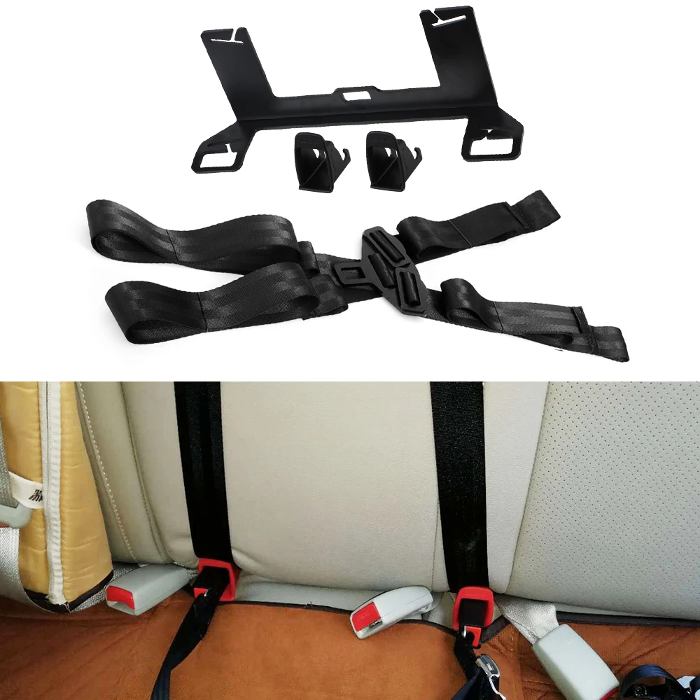 

Latch Seat Buckle Connector Auto Seat Belt Bracket Car Accessories Steel Latch Chair Belt Connector Car Child Safety Seat Belt