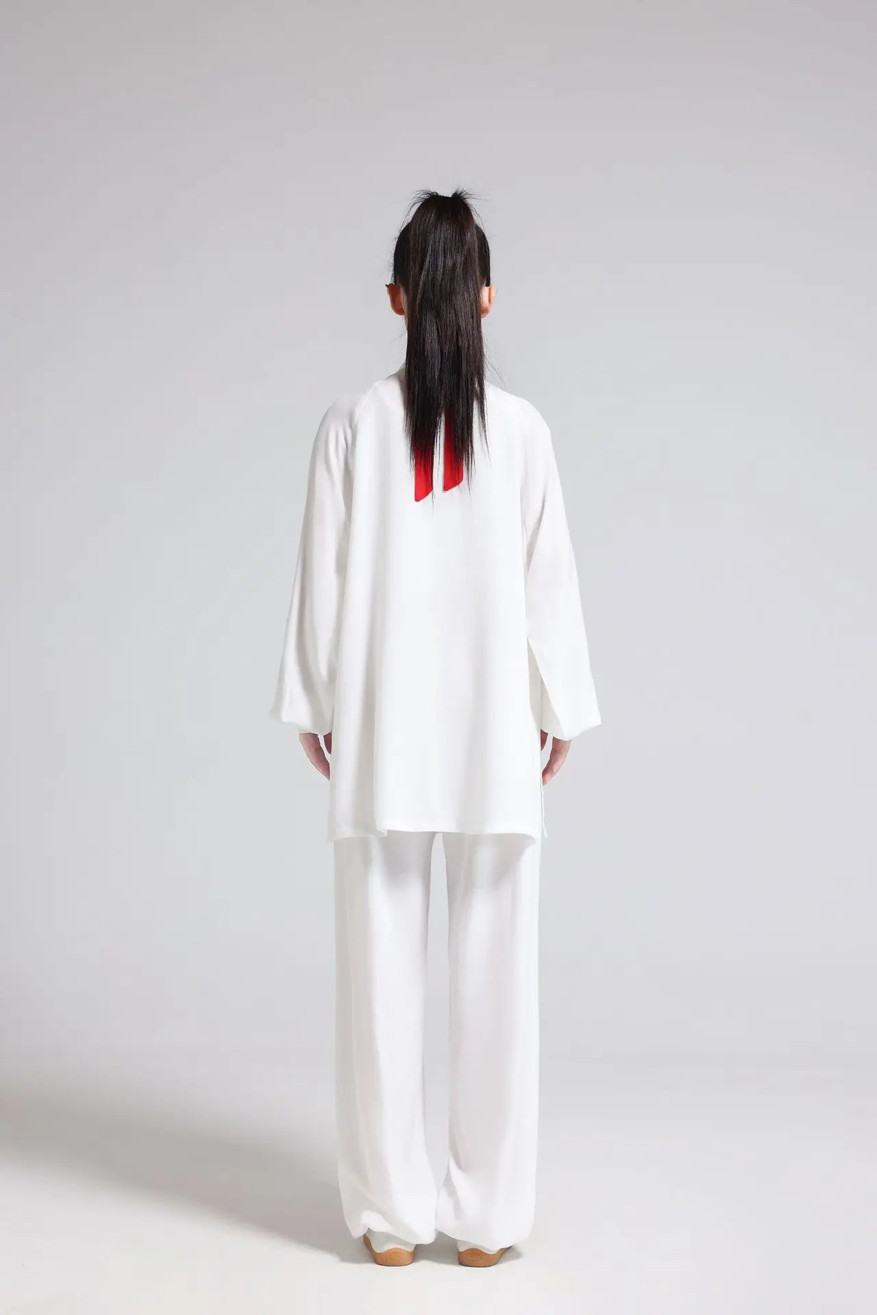 Tai-Chi-Anzug aus Baumwolle und Leinen für Damen und Herren, Kampfsport-Kung-Fu-Anzug für Bagua Zhang & Baduanjin-Aufführungen, Frühling/Sommer – Detail 7