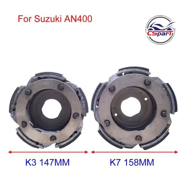 Odśrodkowy blok sprzęgła Assy napędzany dla Suzuki AN400 Burgman AN 400 400S 1999-2006 2007-2014 K3 K7