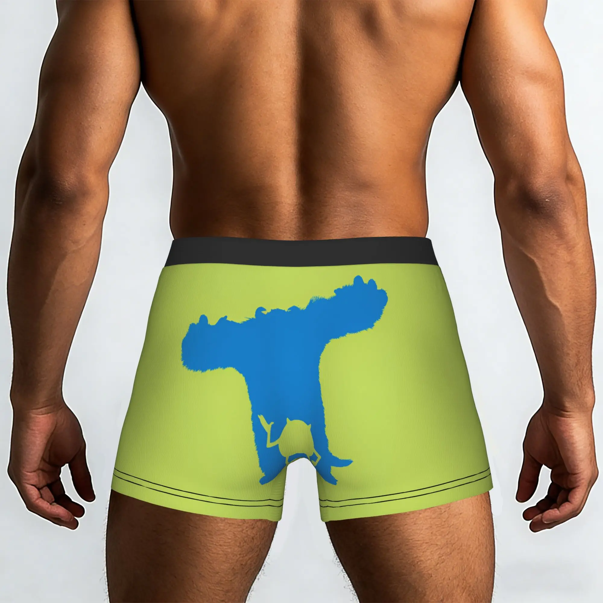 Custom Male Fashion M-Monsters Anime University Underwear  Boxer Briefs Soft Shorts Panties Underpants