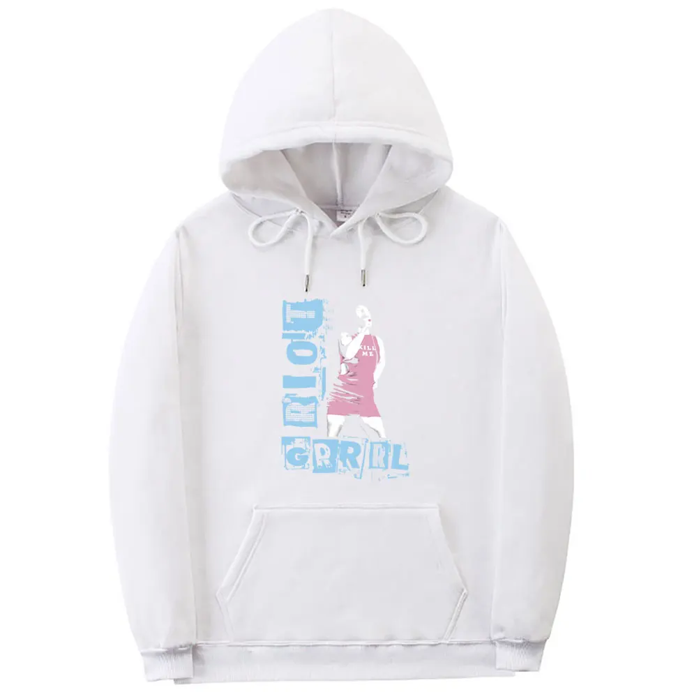 بيكيني محدود Kill Riot Grrrl جرافيك هوديي كلاسيكي كاثلين هانا البلوز الرجال النساء خمر الشرير الصخرة المتضخم هوديس #2