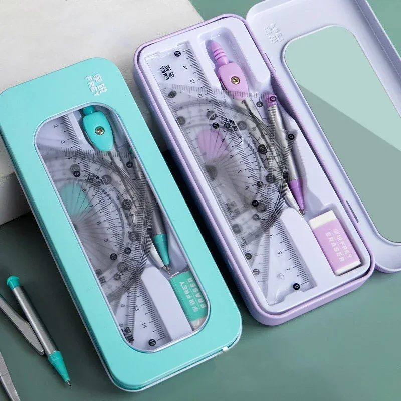 7 шт./коробка, треугольный компас