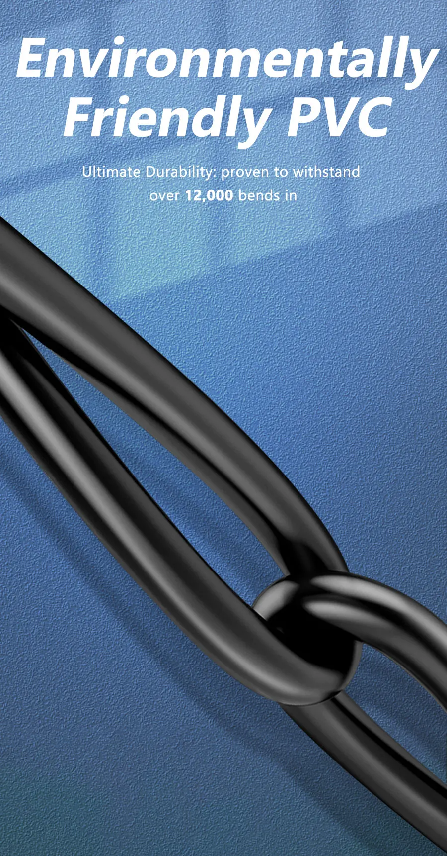 ZoeRax CAT8 Ethernet-Kabel 24AWG 40Gbps 2000Mhz Hochleistungs-Hochgeschwindigkeits-Gigabit-SFTP-LAN-Netzwerk-Internetkabel, für Außen- und Innenbereich – Detail 5