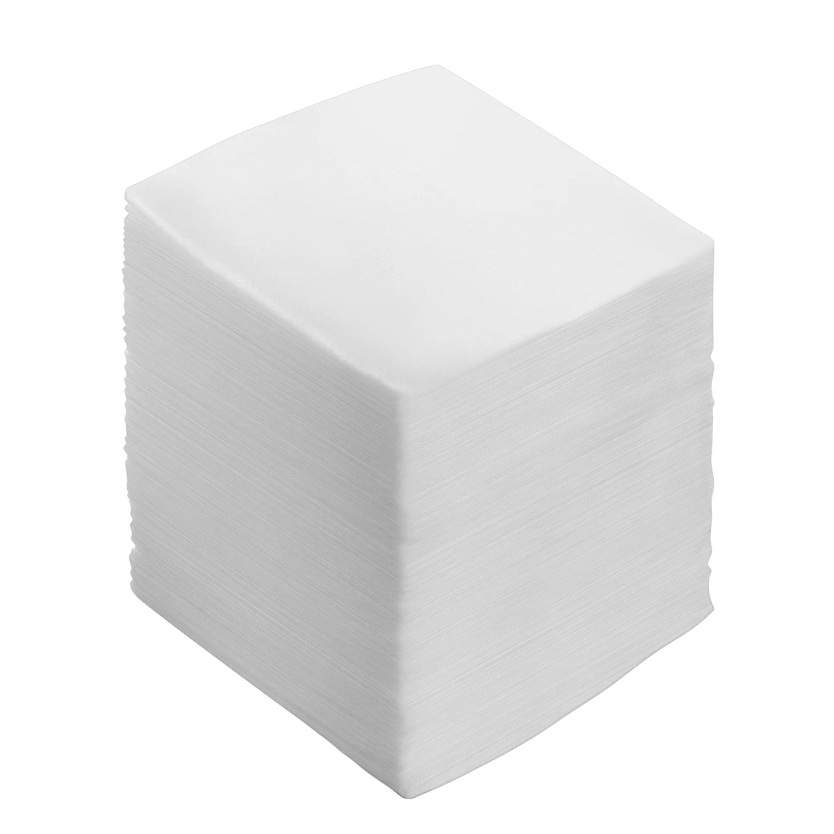 منصات مزيل ماكياج غير المنسوجة 100 قطعة ورق تنظيف الوجه المتاح ممسحة لينة لمستحضرات التجميل أداة إزالة طلاء الأظافر