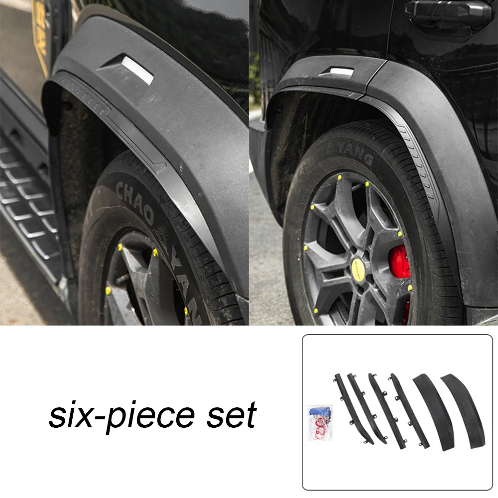 For Jetour Traveler T2 Shanhai T2 Wide Fender Flares Body Kit Anti-Collision Wheel Arches Mudguards Protector