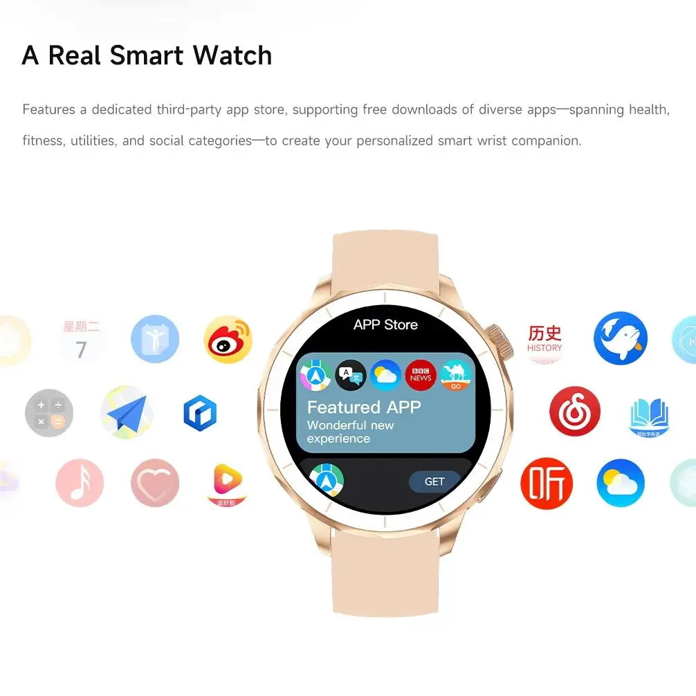 X2 Mini Женские Смарт-часы HD AMOLED 4 ГБ Плеер памяти Приложение Магазин Чат GPT Reply AI Assistant GPS Траектория Смарт-часы Мужчины Женщины