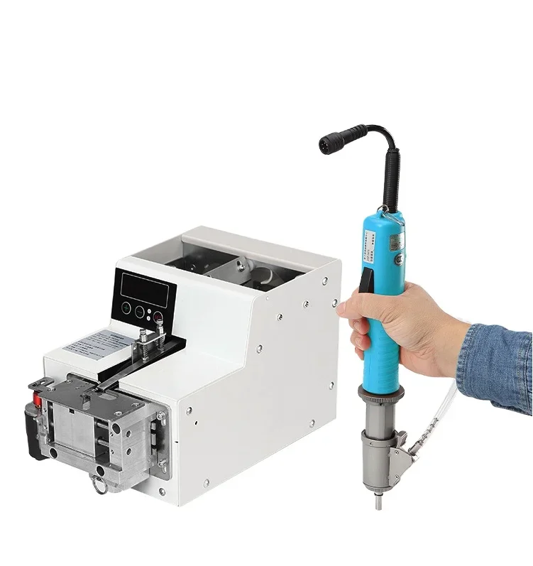 manual screw fastening machine handheld screwdriver machine Hand-held auto feeding screwing device