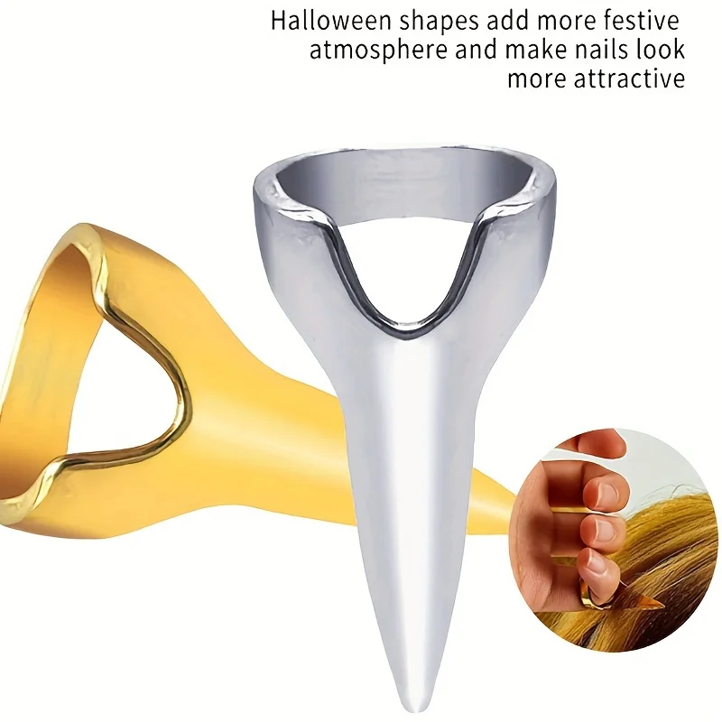 

5/10 шт., кольца-шпильки для волос с волшебными когтями, подходят для парикмахерских инструментов, добавления праздничной атмосферы на Хэллоуин
