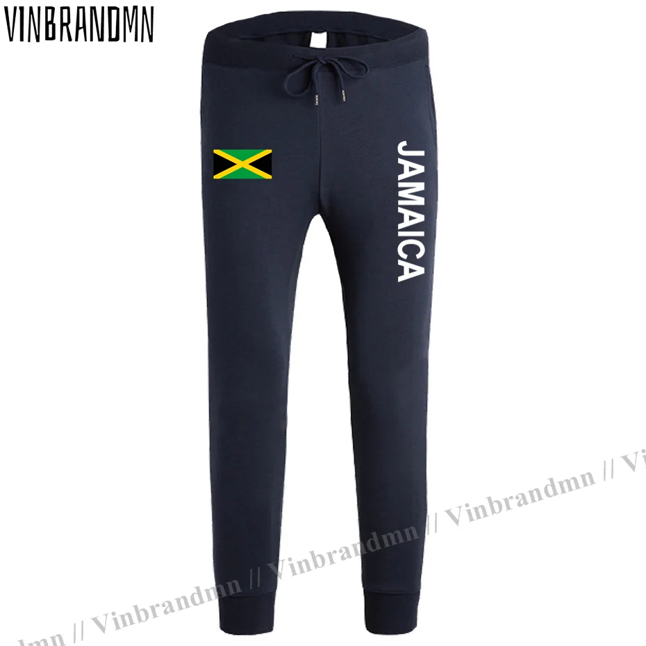 Jamaica JAM Jamaican Mens Pants Joggers Jumpsuit Sweatpants Track Sweat Fitness Fleece Tactical Casual Nation Country Leggin New