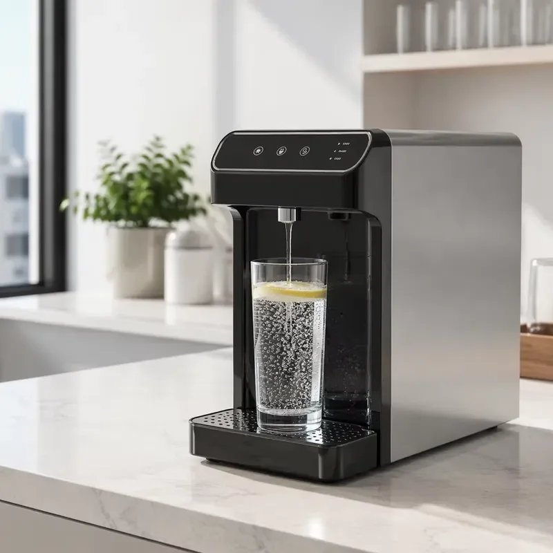 Sparkling Water Maker Iced Soda Dispenser Carbonated Beverage Machine for Office Home Direct Connect