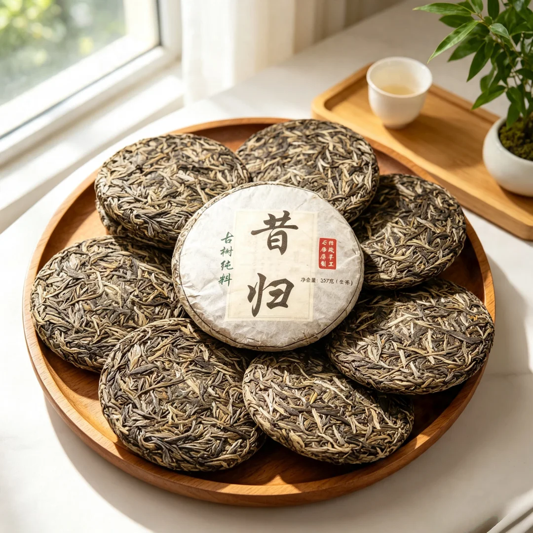 High Quality Chinese Yunnan Cooked Set Paper Bags Recyclable Packing Bag