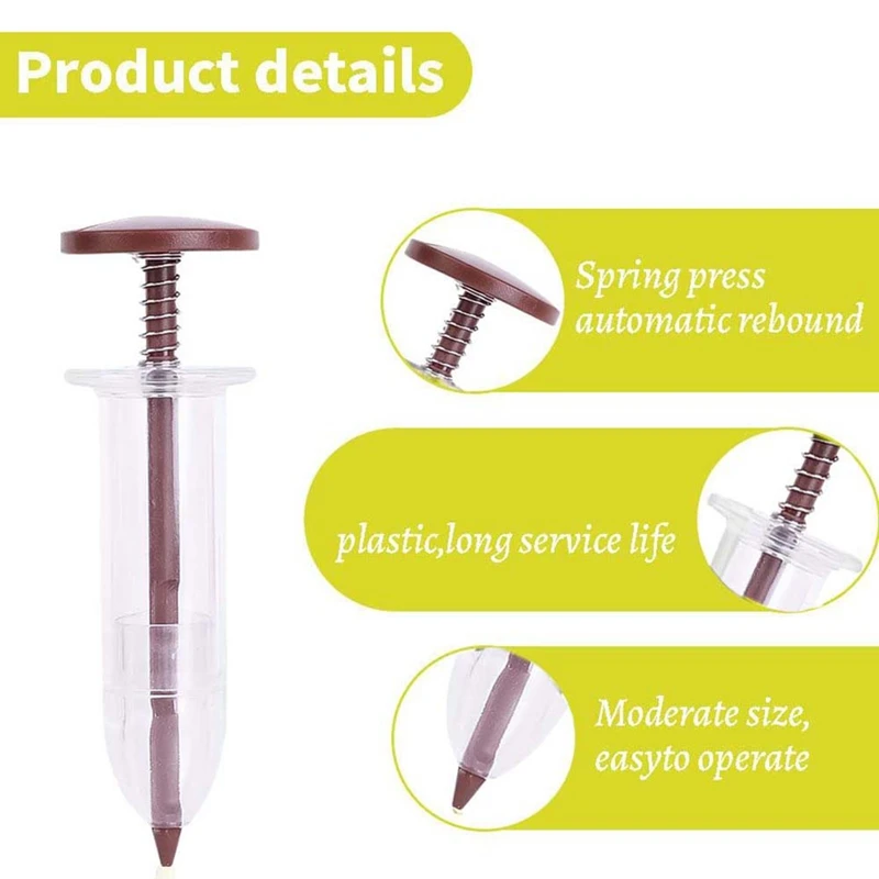 Mini Seed Spreader Kit Mini Seed Spreader Set Seed Sower Spreader Handheld For Tiny Seeds