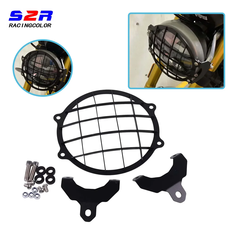 

Motorcycle Headlight Grill Protector Cover Compatible With For Triumph Bonneville T100 T120 Street Scrambler 400X 900 Models