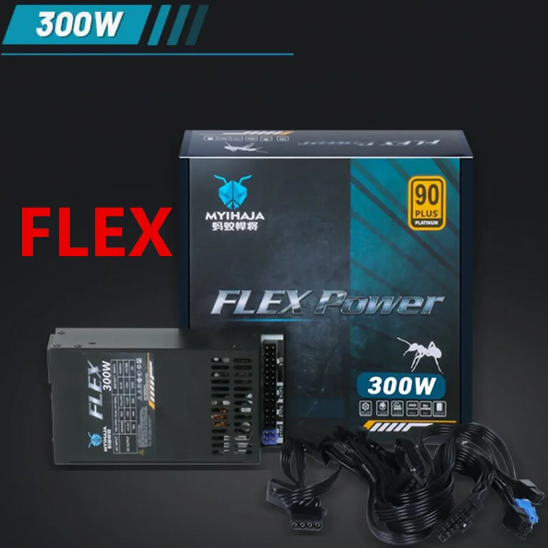 New FLEX Power Supply For MYIHAJA ITX Flex PSU 90Plus Platinum Small 1U K39 300W Switching Power Supply FLEX-300W ENP-7030B