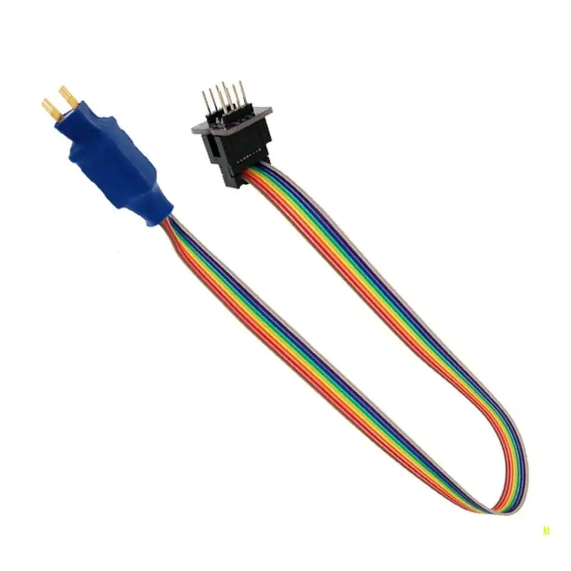 SOP8 Test Clip Probe Line For EEPROM 93CXX/25CXX/24CXX Circuit Programming On USB Programmer TL866 RT809F RT809H F19E