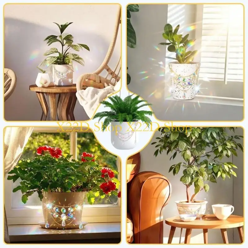 X22D Sparkling Line Container Holder To Brighten Your Home Or Workplace