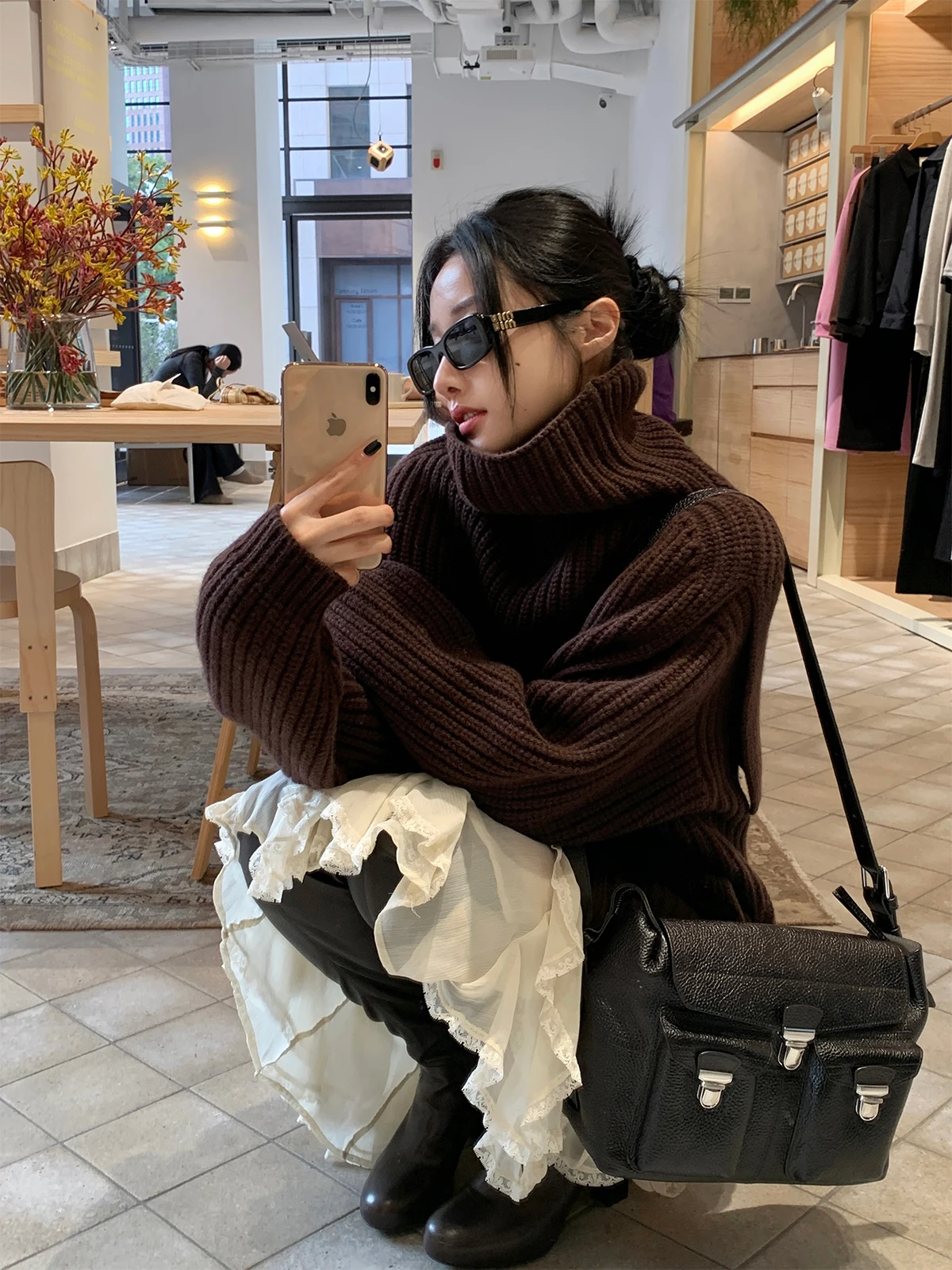 

Теплый шерстяной свитер с V-образным вырезом для женщин, 100% шерсть, кардиган, повседневный, прямого кроя, утепленный, осень-зима, новинка