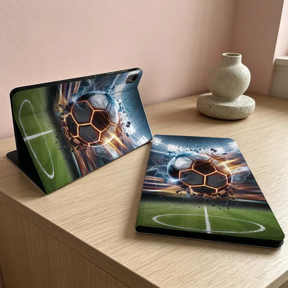 Luxury Design Football For Huawei MatePad MediaPad MagicPad Honor Pad 10 9 8 X10 X9 X8 X8a Pro Inch Tablet Case Soft