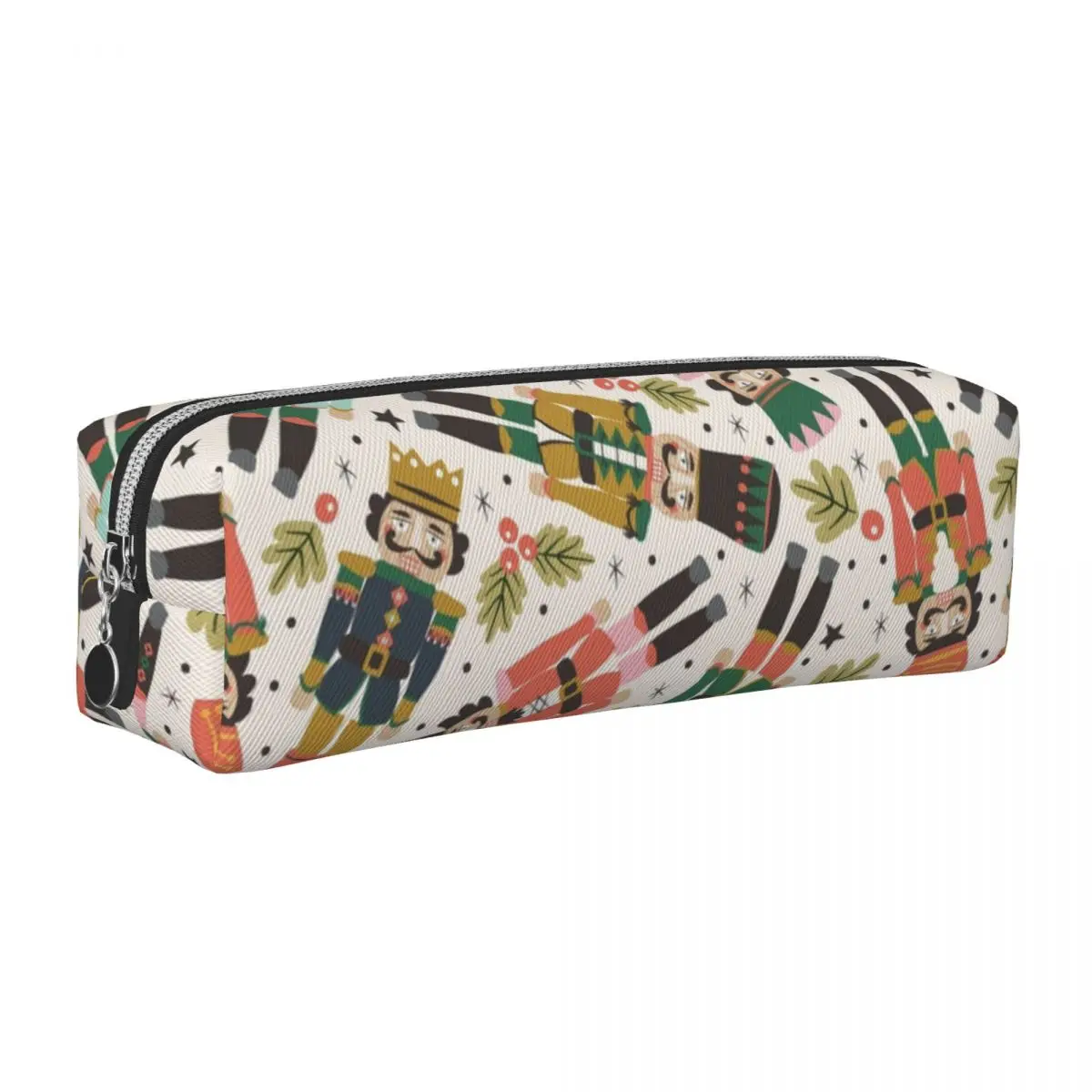 السنة الجديدة كسارات البندق مقلمة عيد الميلاد أكياس القلم الفتيات الفتيان تخزين كبير اللوازم المدرسية مقلمة التجميل